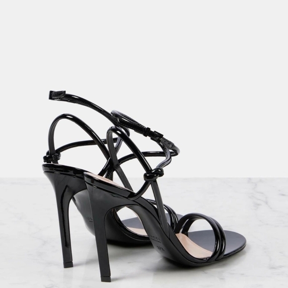 *NEW* Gucci Patent Leather Sandal Heels - Picture 4 of 14